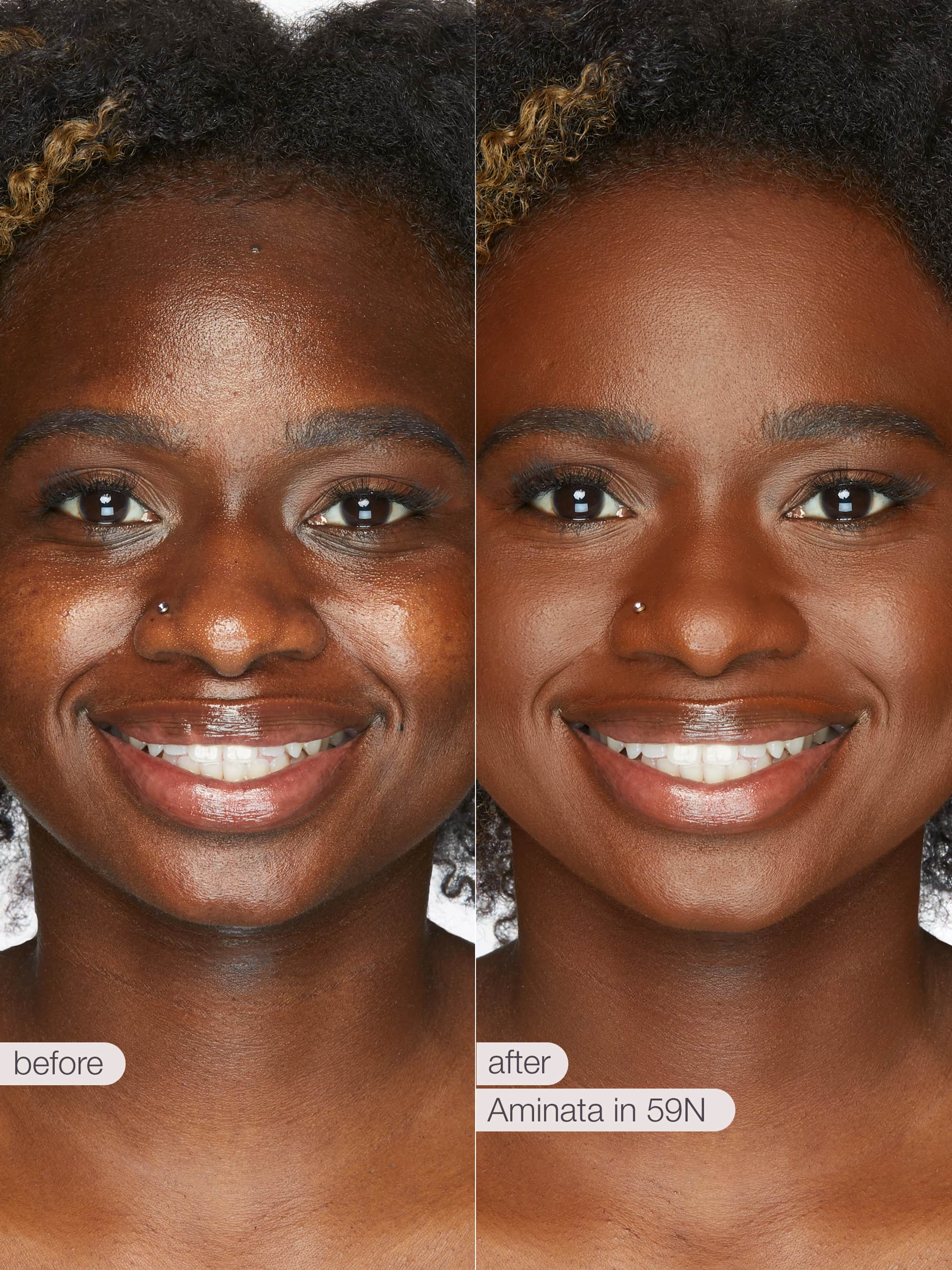 Amazonian clay blurring powder foundation - Image 41