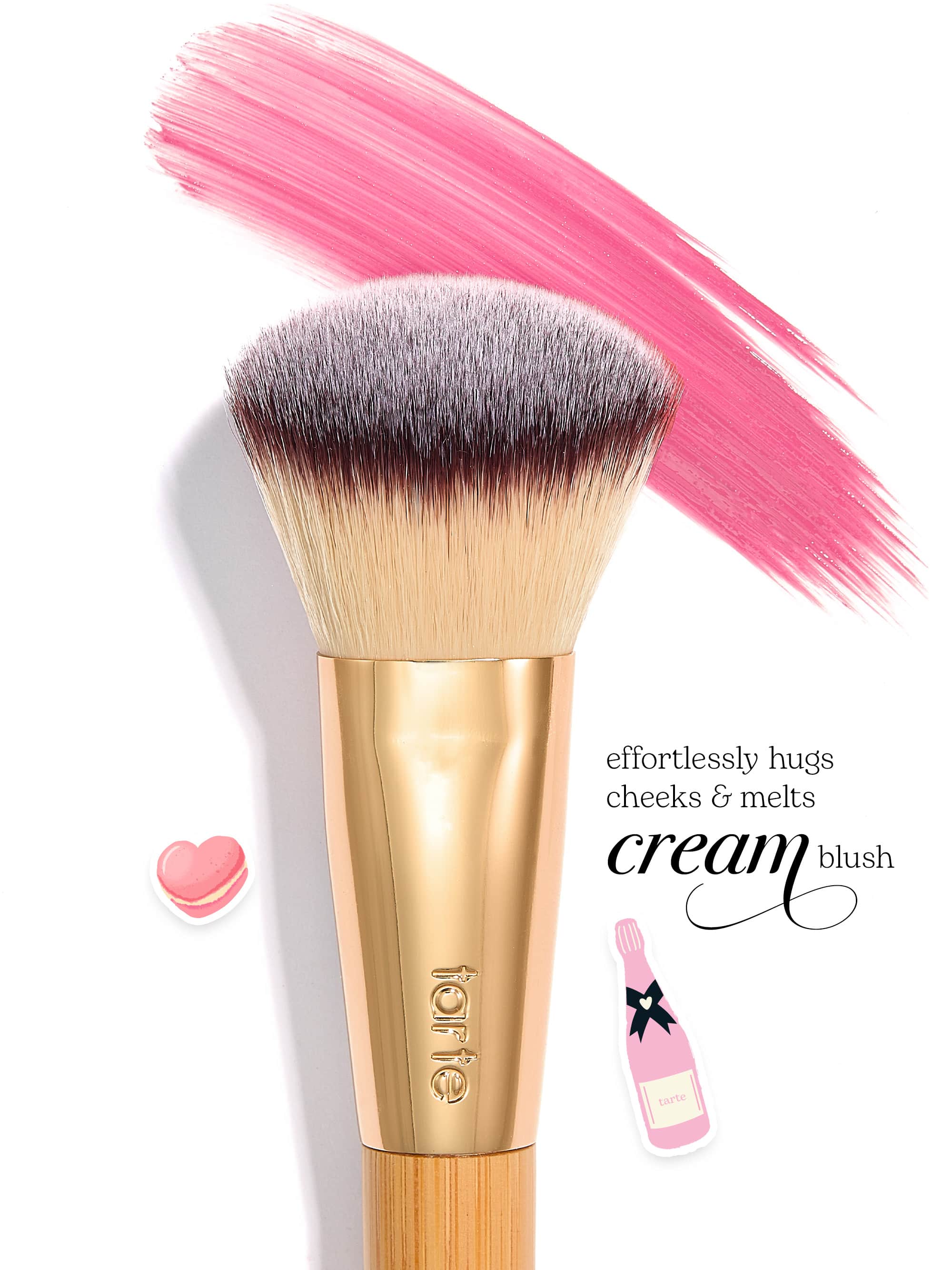 double-ended cream & powder cheek brush - Image 4