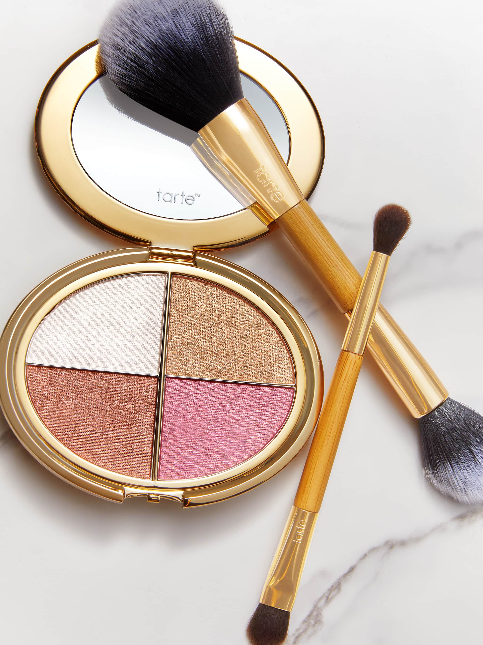 glow wardrobe highlighting eye & cheek palette - Image 7