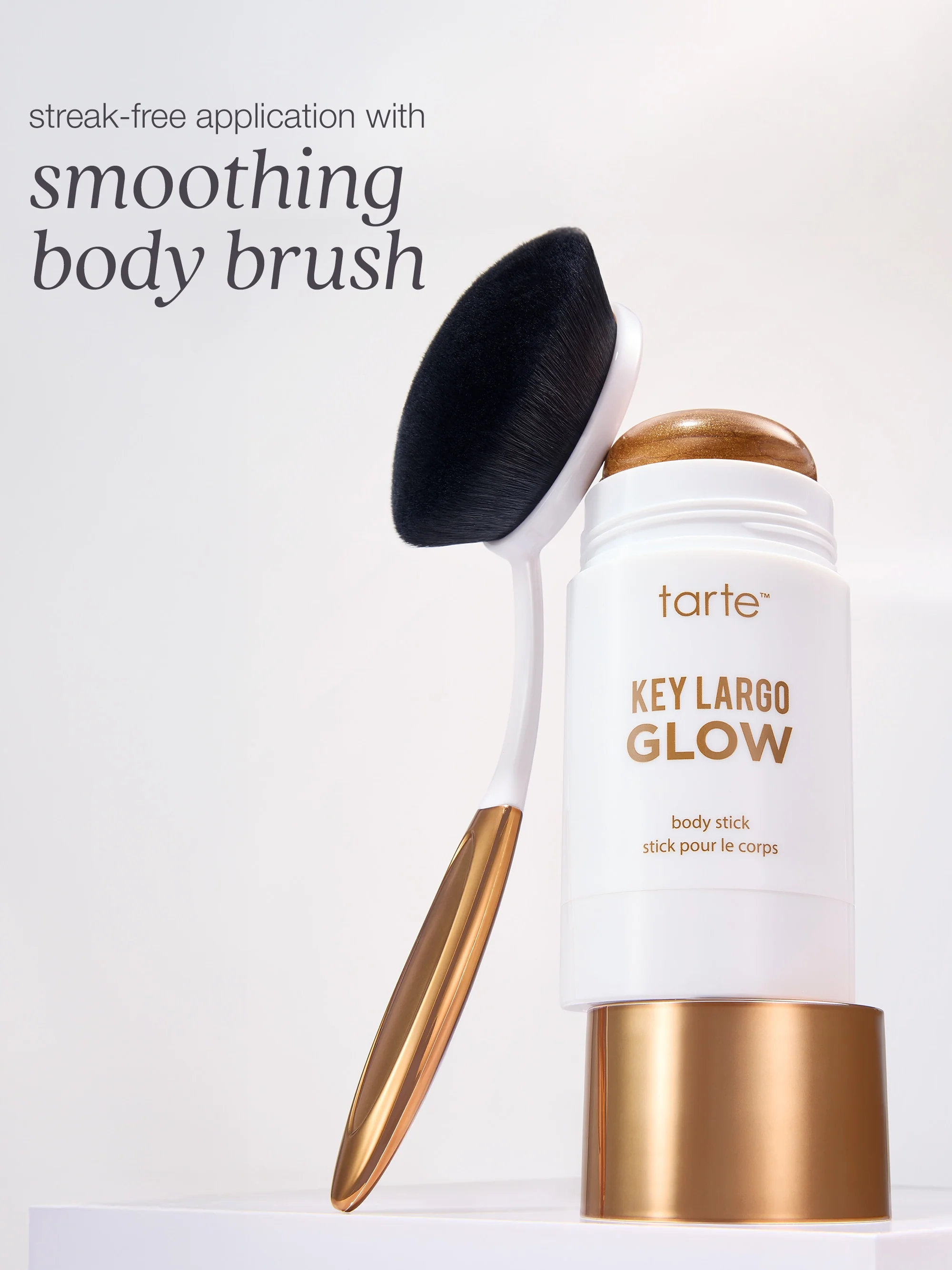 key largo GLOW body stick & smoothing body brush duo - Image 8