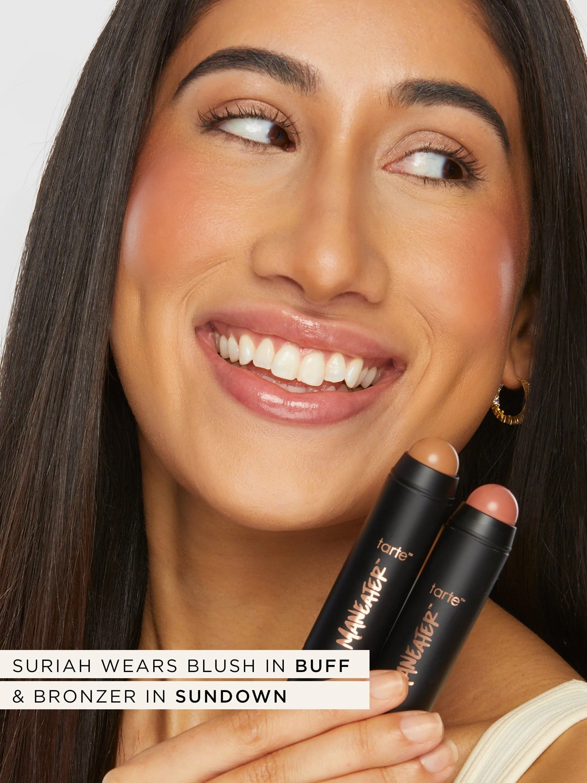 tarte™ cream bronze and blush stick duo maneater™ - Image 6