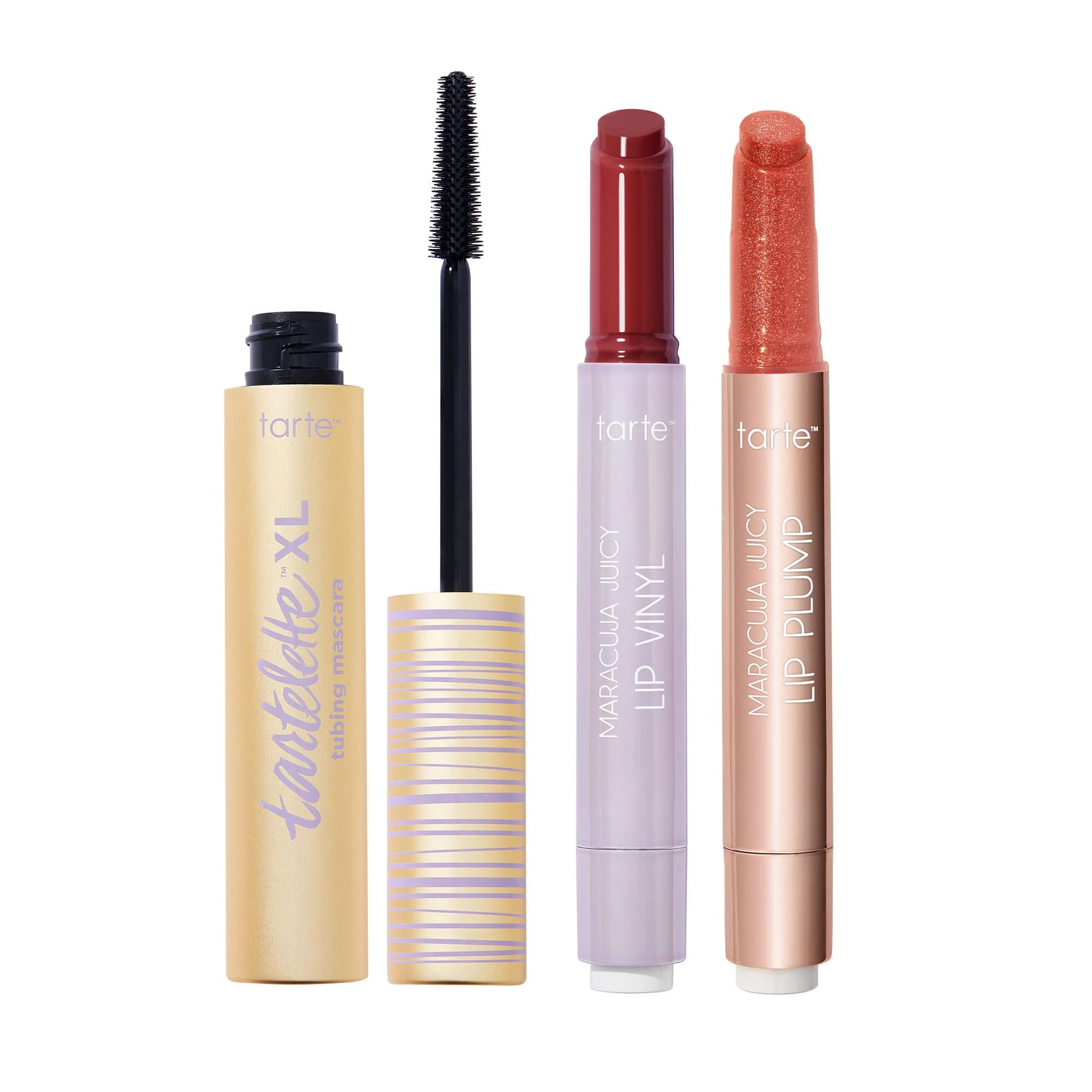 tarte™ maracuja juicy lip vinyl, shimmer glass and XL tubing mascara set - Image 9