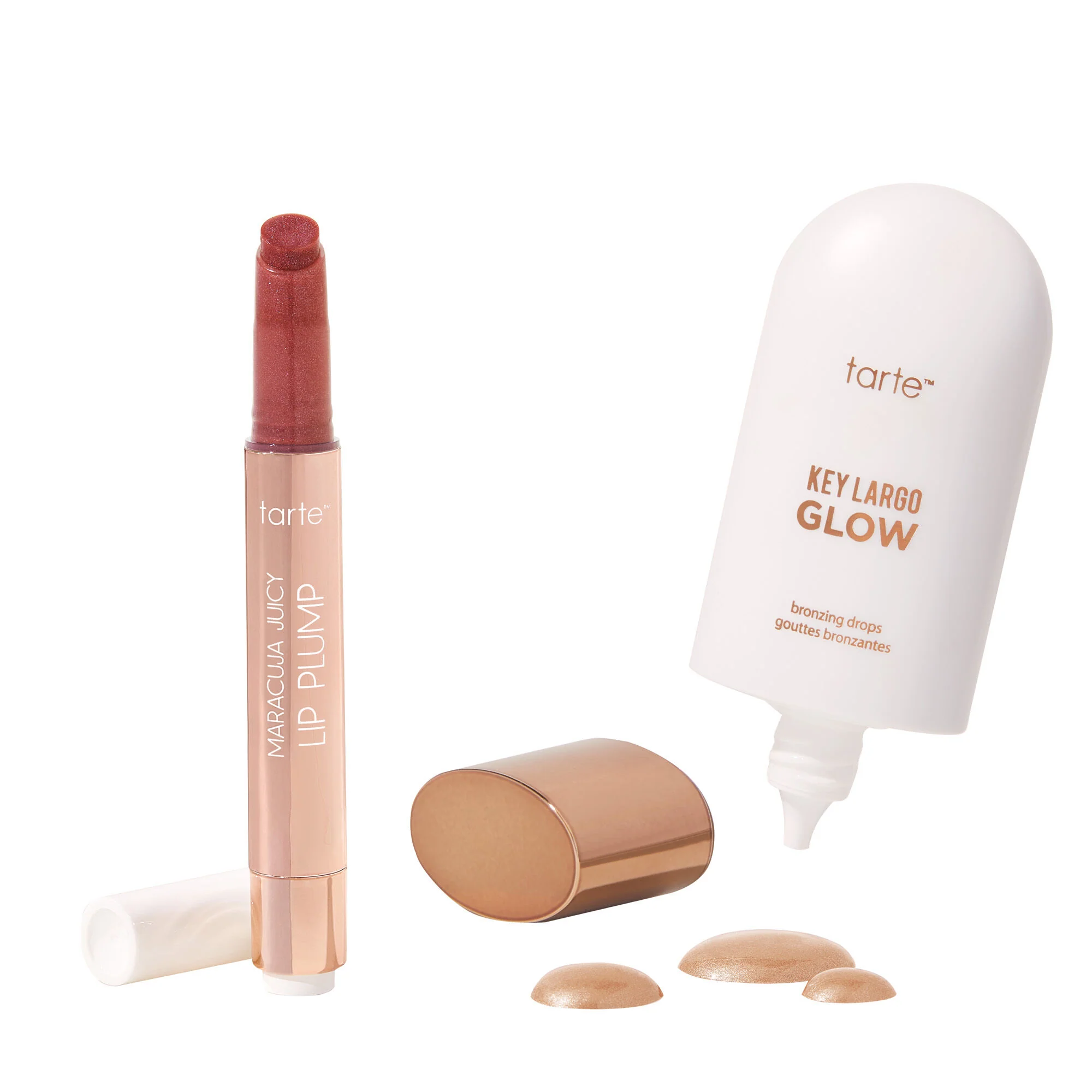 tarte™ maracuja juicy shimmer plump and bronzing drops - Image 6