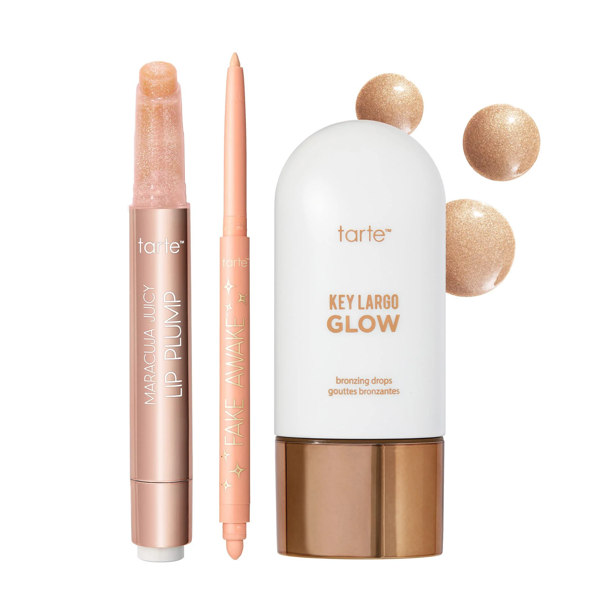 tarte™ maracuja juicy shimmer plump, fake awake and bronzing drops - Image 11