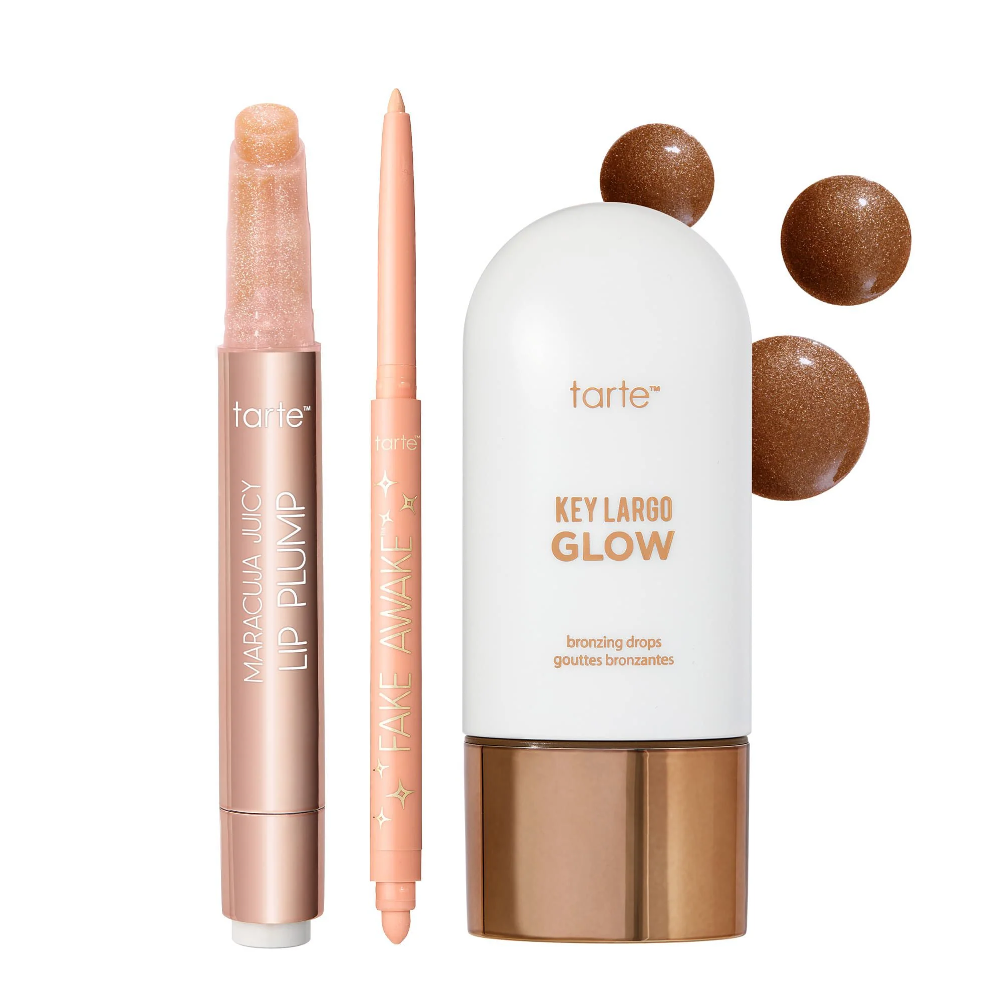 tarte™ maracuja juicy shimmer plump, fake awake and bronzing drops - Image 13