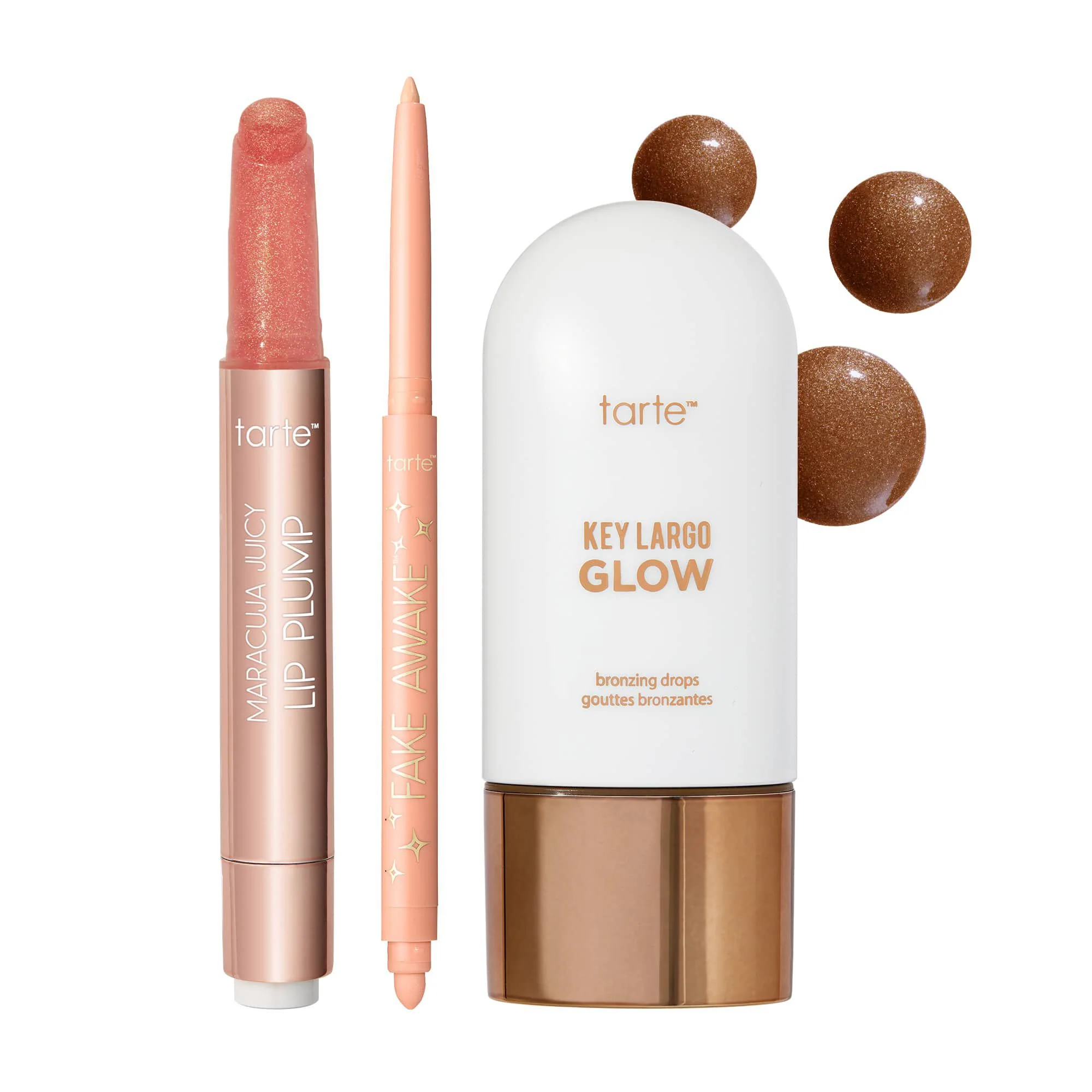 tarte™ maracuja juicy shimmer plump, fake awake and bronzing drops - Image 7