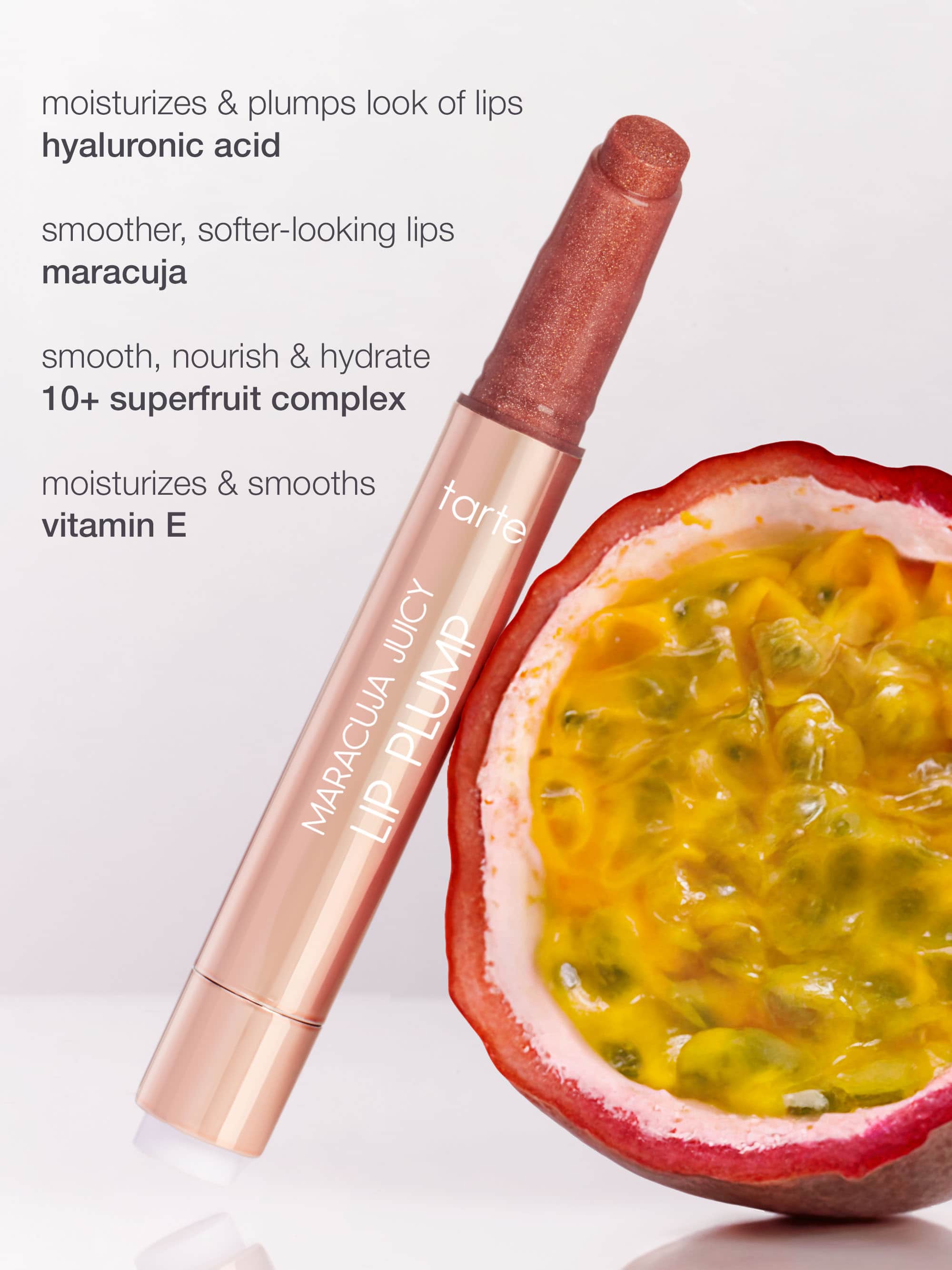 tarte™ x Dunkin' maracuja juicy shimmer glass lip plump + free charm - Image 7