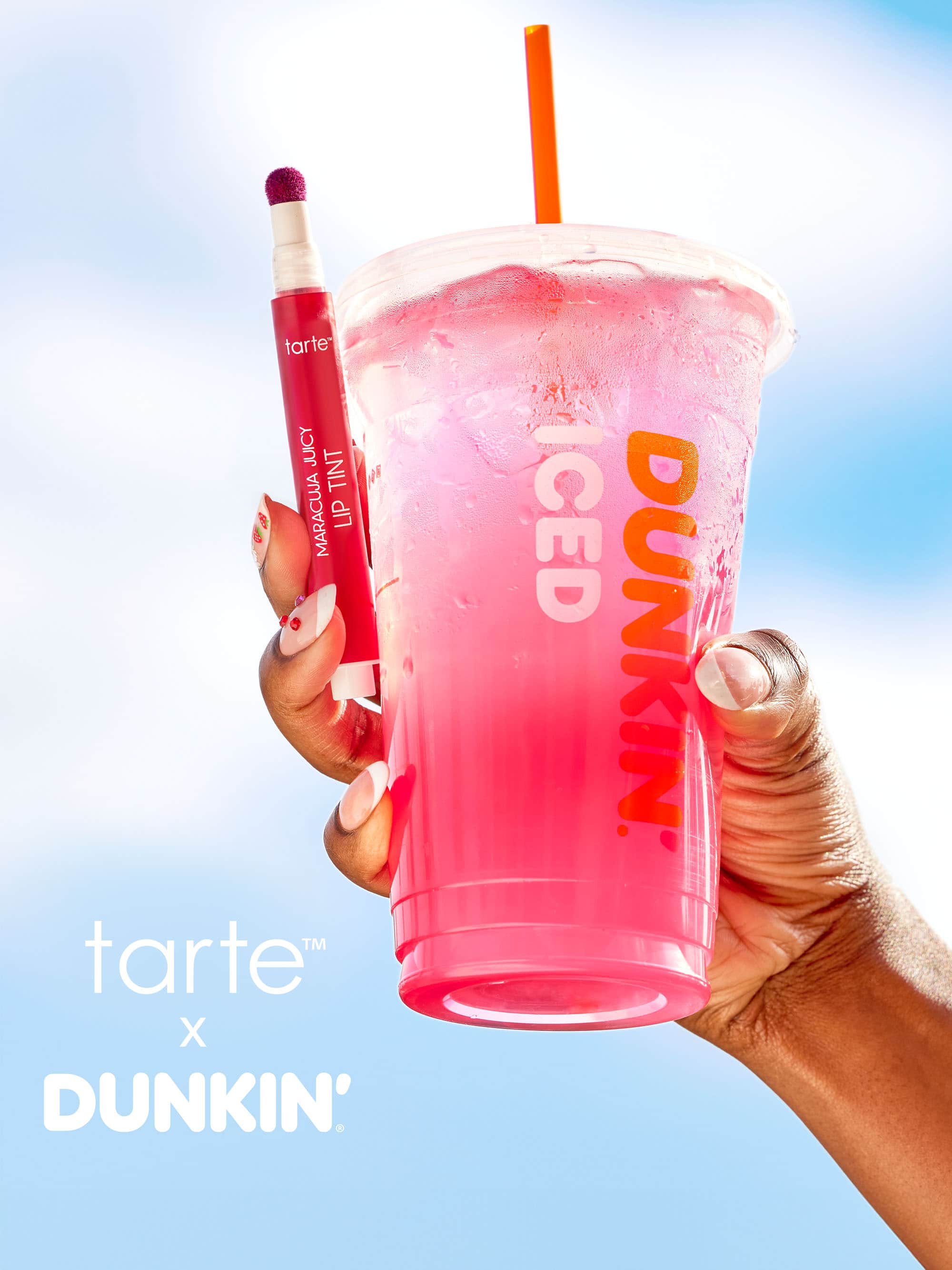 tarte™ x Dunkin' maracuja juicy lip tint stain - Image 11