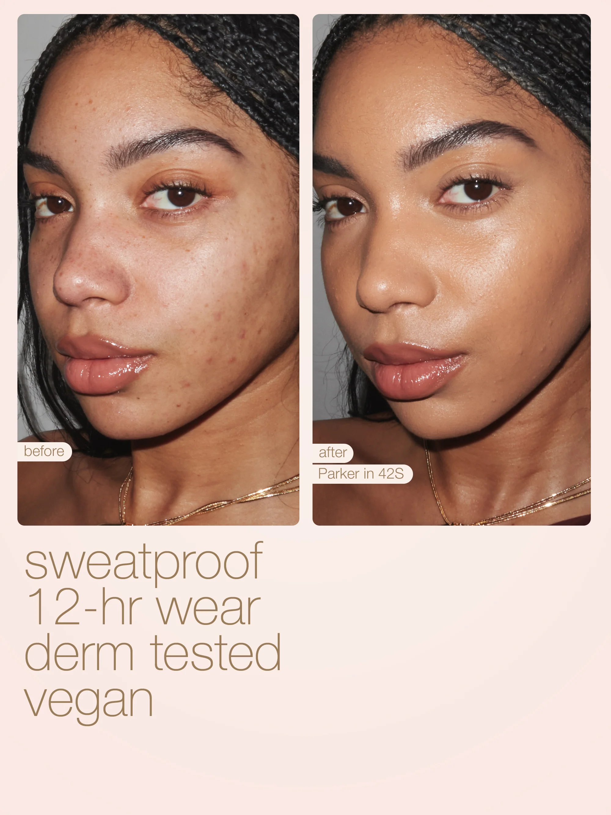 timeless hydrating foundation & brush duo - Image 3
