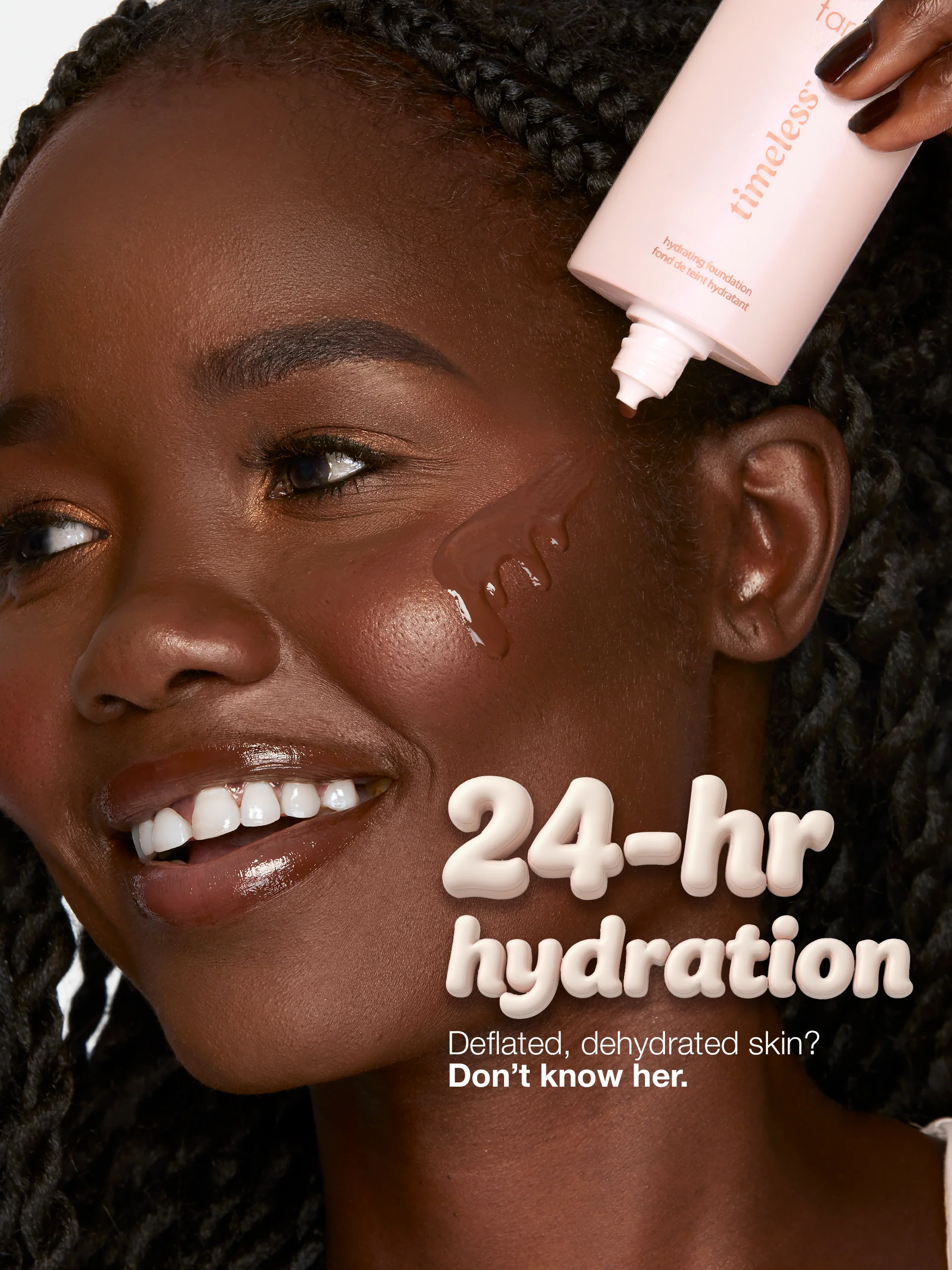 timeless hydrating foundation & brush duo - Image 4
